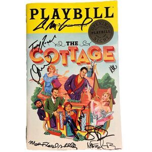 The Cottage Signed Broadway Opening Night July 2023 Playbill (Autographed By 8)